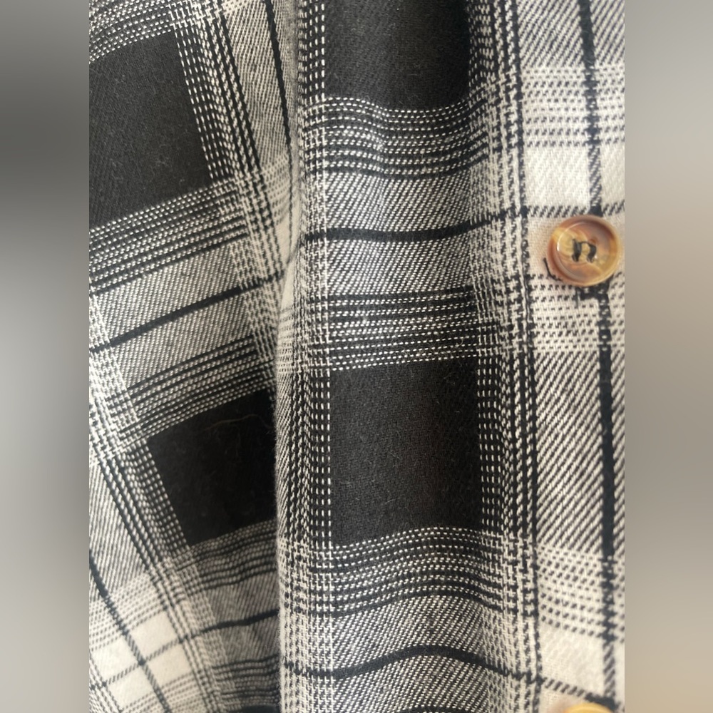 Flannel oversized shirt - Picture 2 of 6